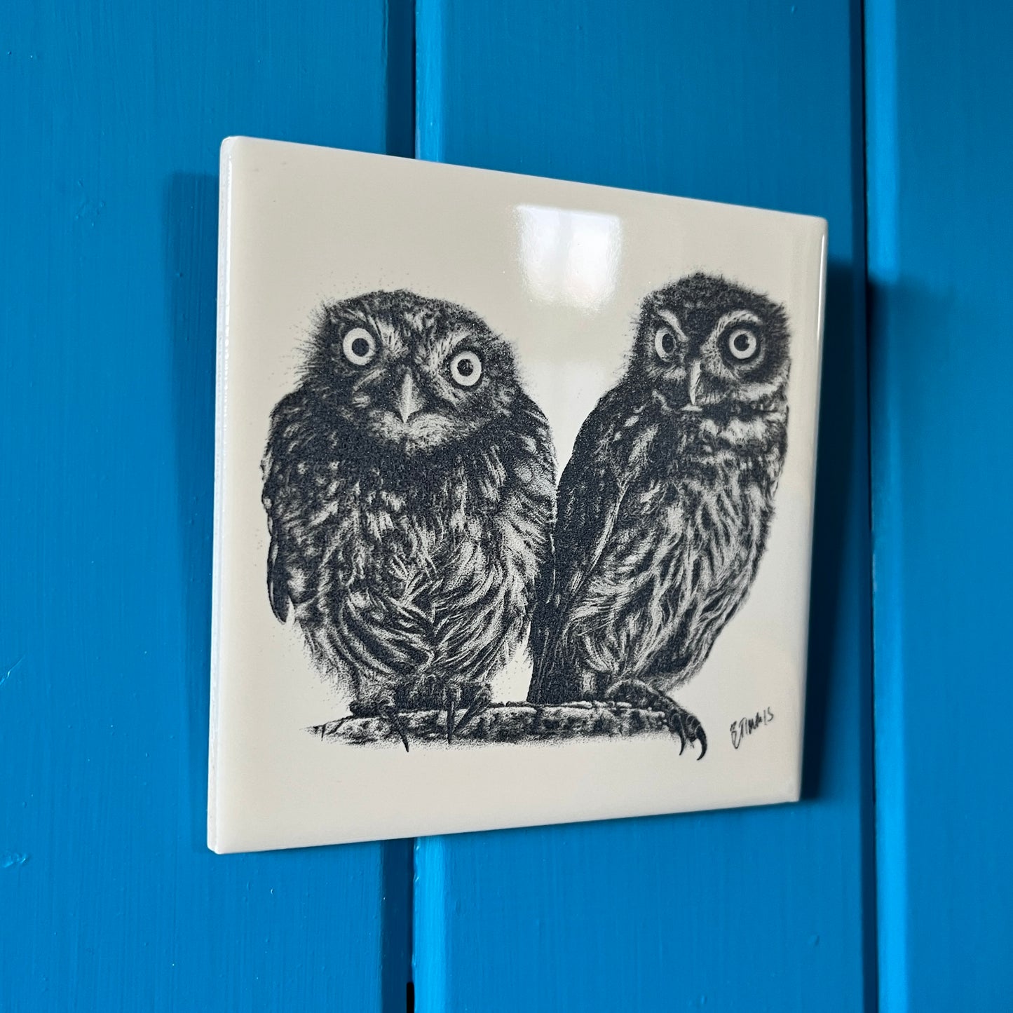 Bird Tile Wall Art